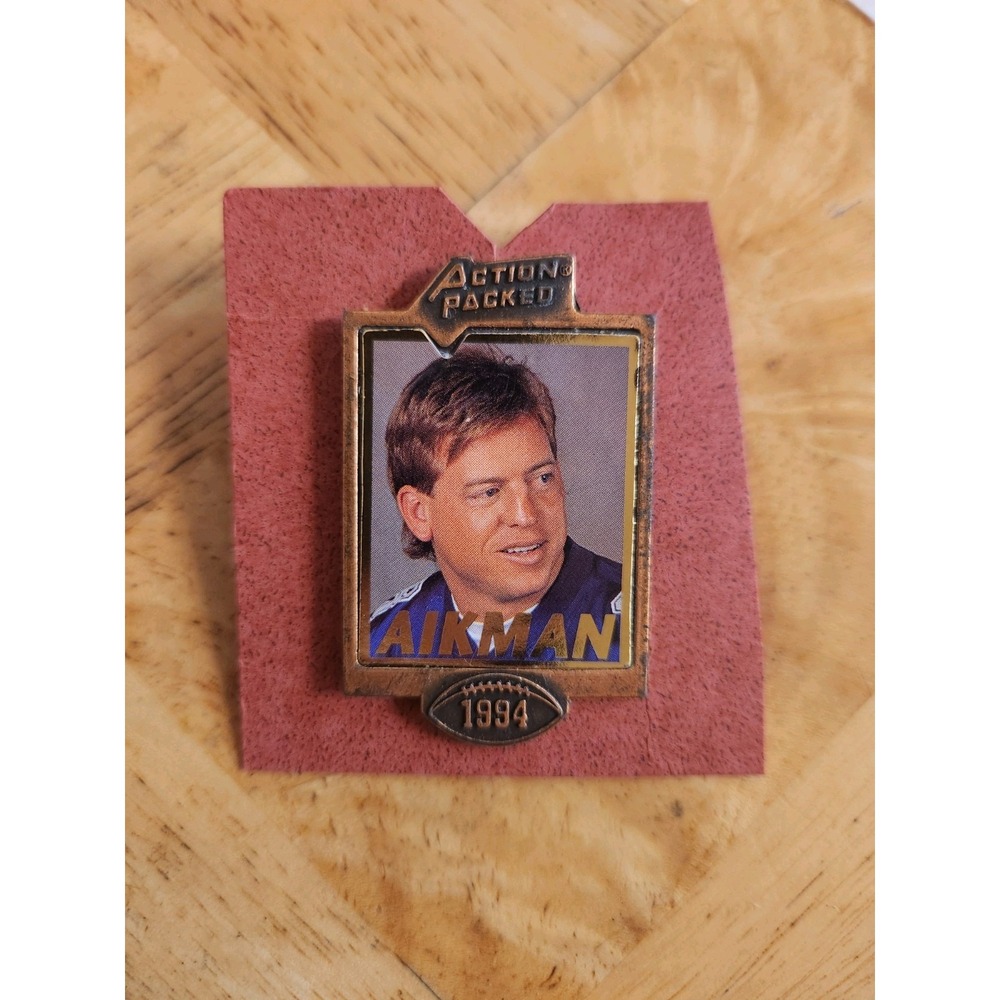 1994 Action Packed Pin - Troy Aikman‎ - Dallas Cowboys